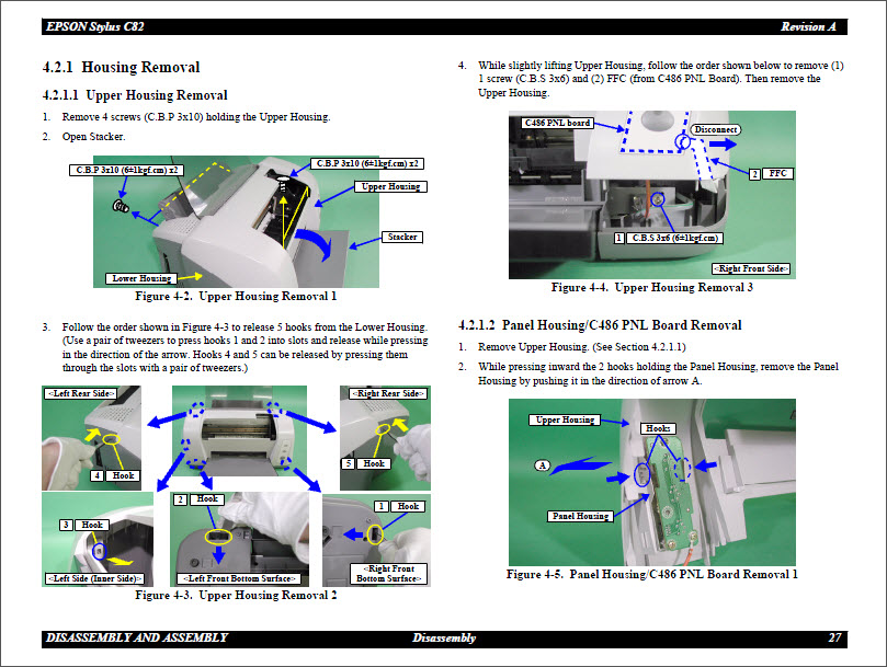 EPSON C82 Service Manual-4